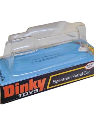 Dinky Toys 103 Spectrum Patrol Car (SPC) Captain Scarlet Blister/Bubble Repro Box