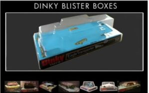 Dinky Toys 359 Eagle Transporter Space 1999 Blister/Bubble Repro Box PLINTH ONLY