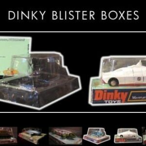 Dinky Toys 105 MSV Captain Scarlet Blister/Bubble Repro Box