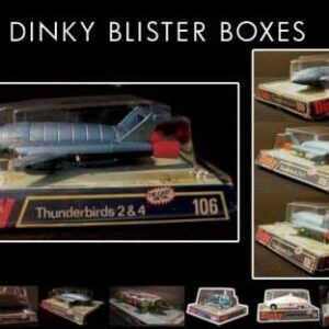 Dinky Toys 106 Thunderbird 2 Blister/Bubble Repro Box