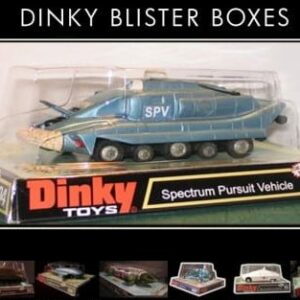 Dinky Toys 104 Captain Scarlet Spectrum Pursuit Vehicle Blister/Bubble Repro Box