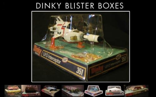Dinky #351 U.F.O Interceptor Reproduction Vacuum-Formed 'Bubble' by DRRB 