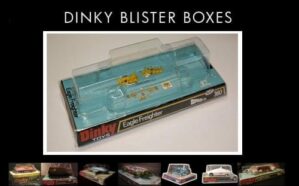 Dinky Toys 360 Eagle Freighter Space 1999 Blister/Bubble Repro Box PLINTH ONLY