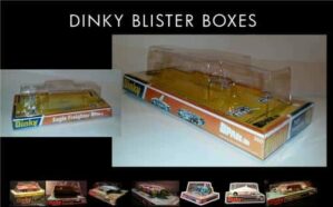 Dinky Toys 360 Eagle Freighter Yellow Version Blister/Bubble Repro Box