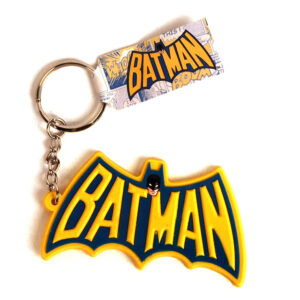 DC Comics Batman Logo Rubber Keyring