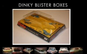Dinky Toys 106 Thunderbird 2 Yellow Version Blister/Bubble Repro Box
