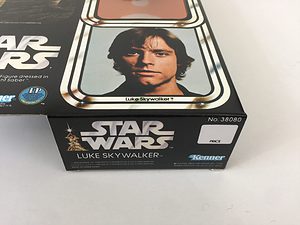 Star Wars 12 Inch Luke Skywalker Reproduction Box and Inserts bottom