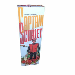 Pedigree Toys Captain Scarlet 12 Inch Figure Repro Box
