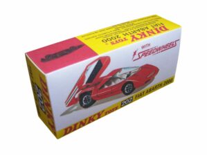 Dinky Toys 202 Fiat Arbarth Repro Box