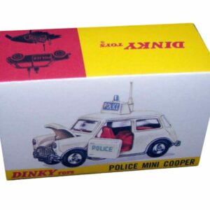 Dinky Toys 250 Police Mini Cooper repro box