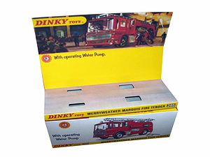 Dinky Toys 285 Merryweather Marquis Fire Engine Repro Box