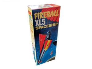 Quercetti Fireball XL5 Spaceship Repro Box