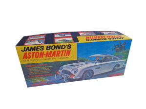 Gilbert Toys James Bond DB5 Repro Box top