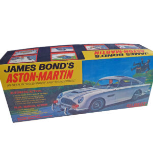 Gilbert Toys James Bond DB5 Repro Box top