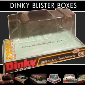 Dinky Toys 691 Striker Anti Tank Reproduction Bubble Box