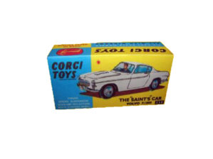 Corgi Toys 258 The Saint’s Car Volvo P.1800 Repro Box