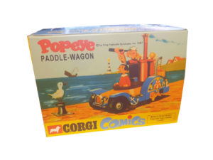 Corgi Toys 802 Popeye Paddle Wagon Repro Box