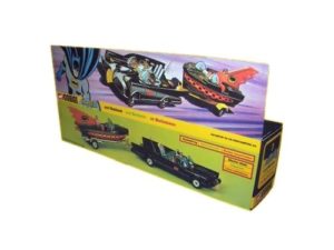 Corgi Toys Gift Set 3 3rd Edition Batmobile and Batboat Repro Box