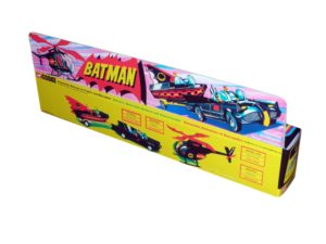 Corgi Toys Giftset 40 Batmobile, Batboat and Batcopter Repro Box