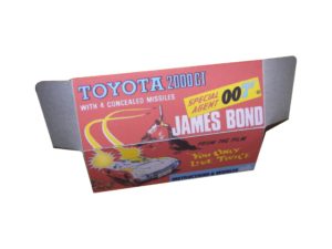 Corgi Toys 336 James Bond Toyota 2000GT Repro Box