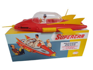 Plaston Toys Mike Mercury Supercar Reproduction box with Supercar
