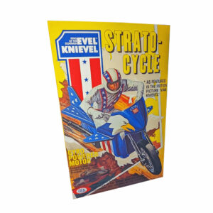 Ideal Toys Evel Knievel Strato Cycle Repro Box