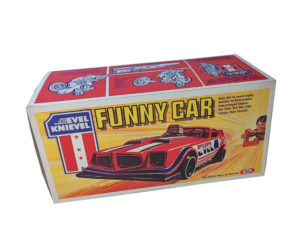 Ideal Toys Evel Knievel Funny Car Reproduction Box