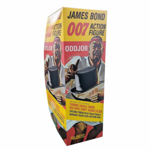 Gilbert Toys James Bond Kicking Version 12 inch Figure Repro Box