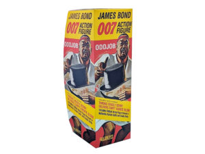 Gilbert Toys James Bond Kicking Version 12 inch Figure Repro Box