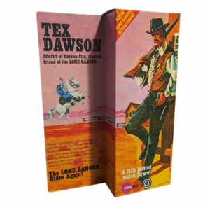 Marx Toys Tex Dawson Figure Repro Box front