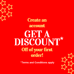 Create an account and get a discount off of your first order.