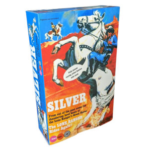 Marx Toys The Lone Ranger Silver Repro Box FRONT
