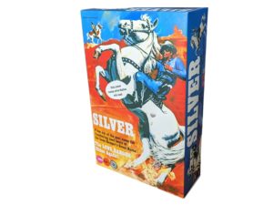 Marx Toys The Lone Ranger Silver Repro Box SIDE
