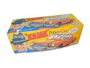 Palitoy Talking Kojak Police Car Repro Box front
