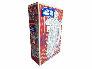 Ideal Toys Evel Knievel Stunt Cycle US Version Reproduction Box rear