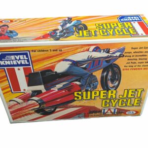 Ideal Toys Evel Knievel Super Jet Cycle Reproduction Box