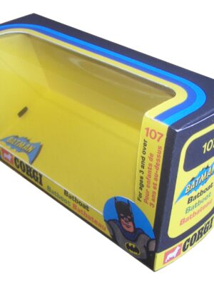Corgi Toys 107 Batboat and Trailer Repro Window Box