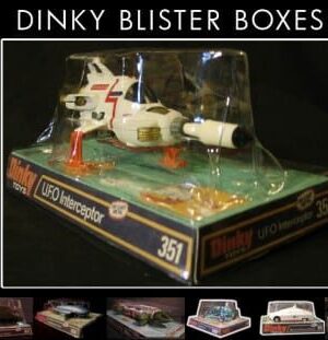 Dinky Toys 351 Shado Interceptor Blister/Bubble Repro Box