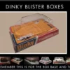 Dinky Toys 106 Thunderbird 2 Red/Blue Version Blister/Bubble Repro Box Dinky Toys 106 Thunderbird 2 Red/Blue Version Blister/Bubble Repro Box