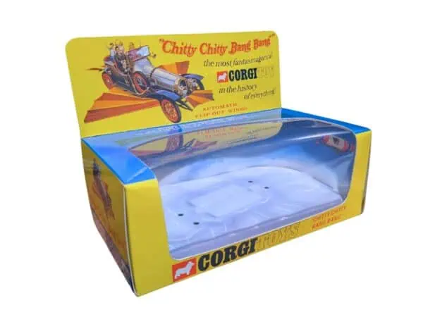 Corgi Toys 266 Chitty Chitty Bang Bang Repro Box with Cardboard Cloud Inner