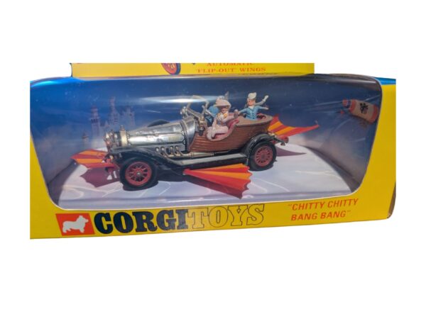 Corgi Toys 266 Chitty Chitty Bang Bang Repro Box with Cardboard Cloud Inner