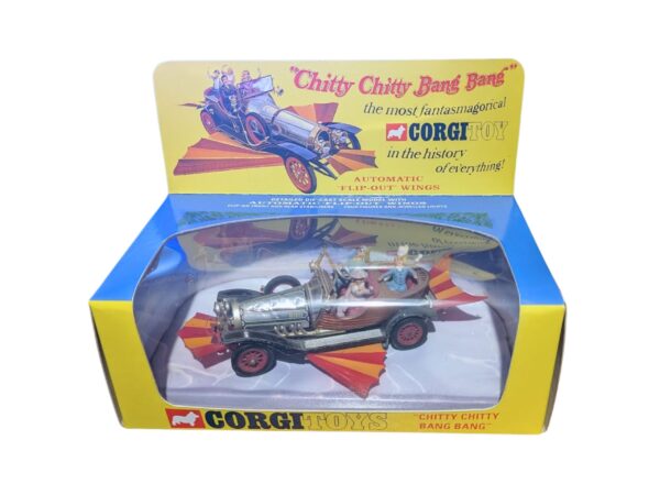 Corgi Toys 266 Chitty Chitty Bang Bang Repro Box with Cardboard Cloud Inner