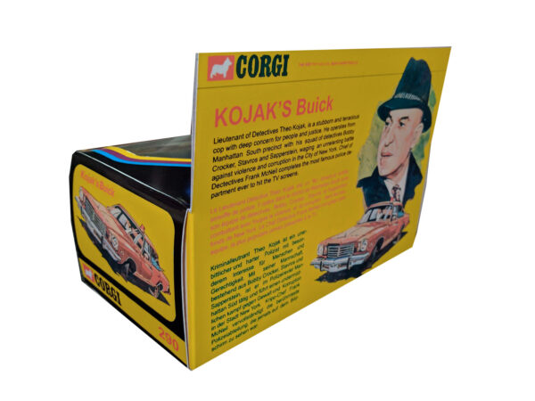 Corgi Toys 290 Kojak's Buick Repro Box