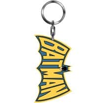 DC Comics Batman Logo Rubber Keyring