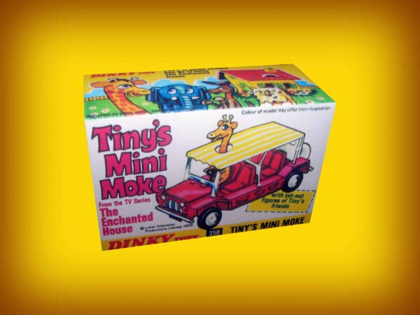 Dinky Toys 350 Tiny's Mini Moke Repro Box