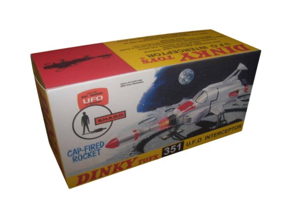 Dinky Toys 351 Shado Interceptor Repro Box