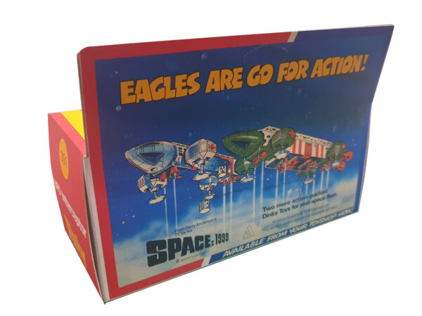 Dinky Toys 351 Shado UFO Interceptor Repro Window Box