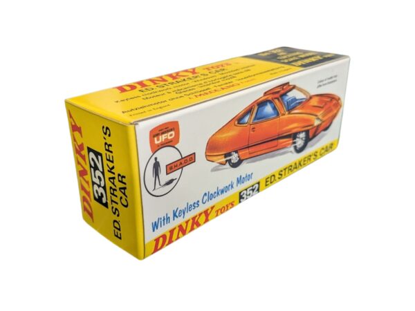 Dinky Toys 352 Ed Straker’s Car Repro Box Dinky Toys 352 Ed Straker’s Car Repro Box