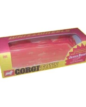 Corgi Toys 391 James Bond Ford Mustang Repro Box