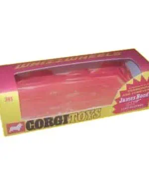 Corgi Toys 391 James Bond Ford Mustang Repro Box